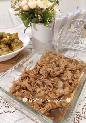 Foto resep Daging sapi teriyaki gurih sedap ala Abdillah Fam's kitchen