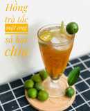 Hồng trà sả tắc mật ong hạt chia