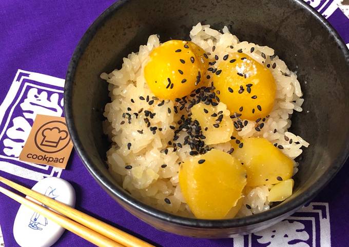 Easiest Way to Prepare Speedy My mother’s Japanese Chestnut Rice