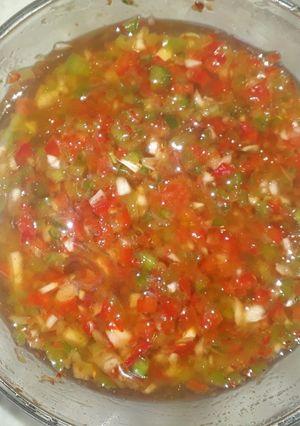 Una foto de Salsa criolla
