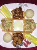 Sesame Chicken and Pasta Salad With Dill