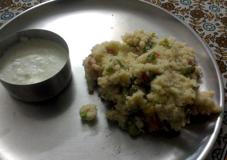 Recipe of Speedy Upama and chutney -Typically Indian