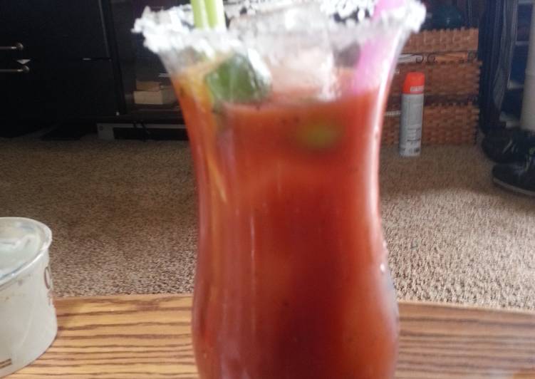 Simple Way to Prepare Speedy Mrs carries bloody marys