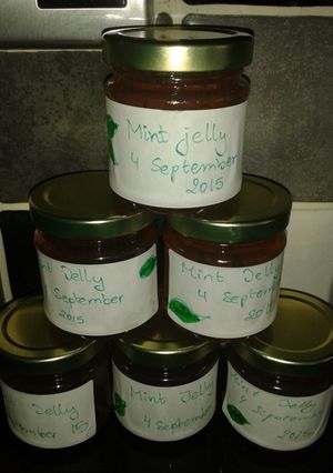A picture of Mint jelly.