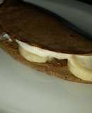 Panqueque de avena y chocolate 🍫 ♡
