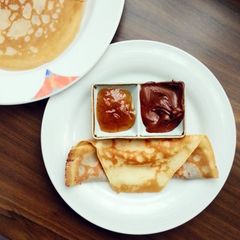 A picture of Norwegian Thin Pancakes.