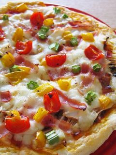 A picture of Easy Pizza with Okara Soy Pulp.