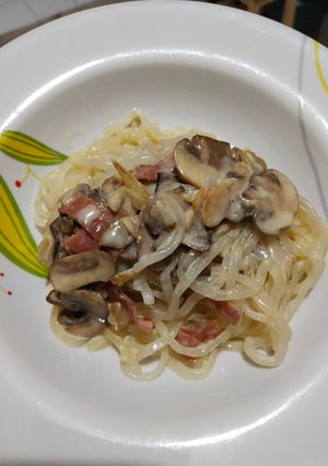 Foto resep Shirataki Carbonara