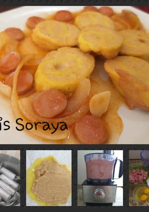 Foto resep Chicken egg roll