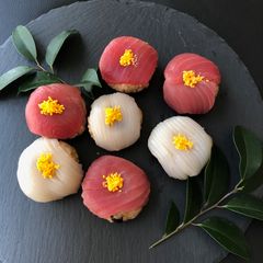 A picture of ★Camellia  Rice ball Sushi★.