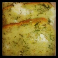 A picture of Spinach-Goat Cheese Quick Bread.