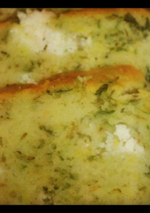 A picture of Spinach-Goat Cheese Quick Bread.
