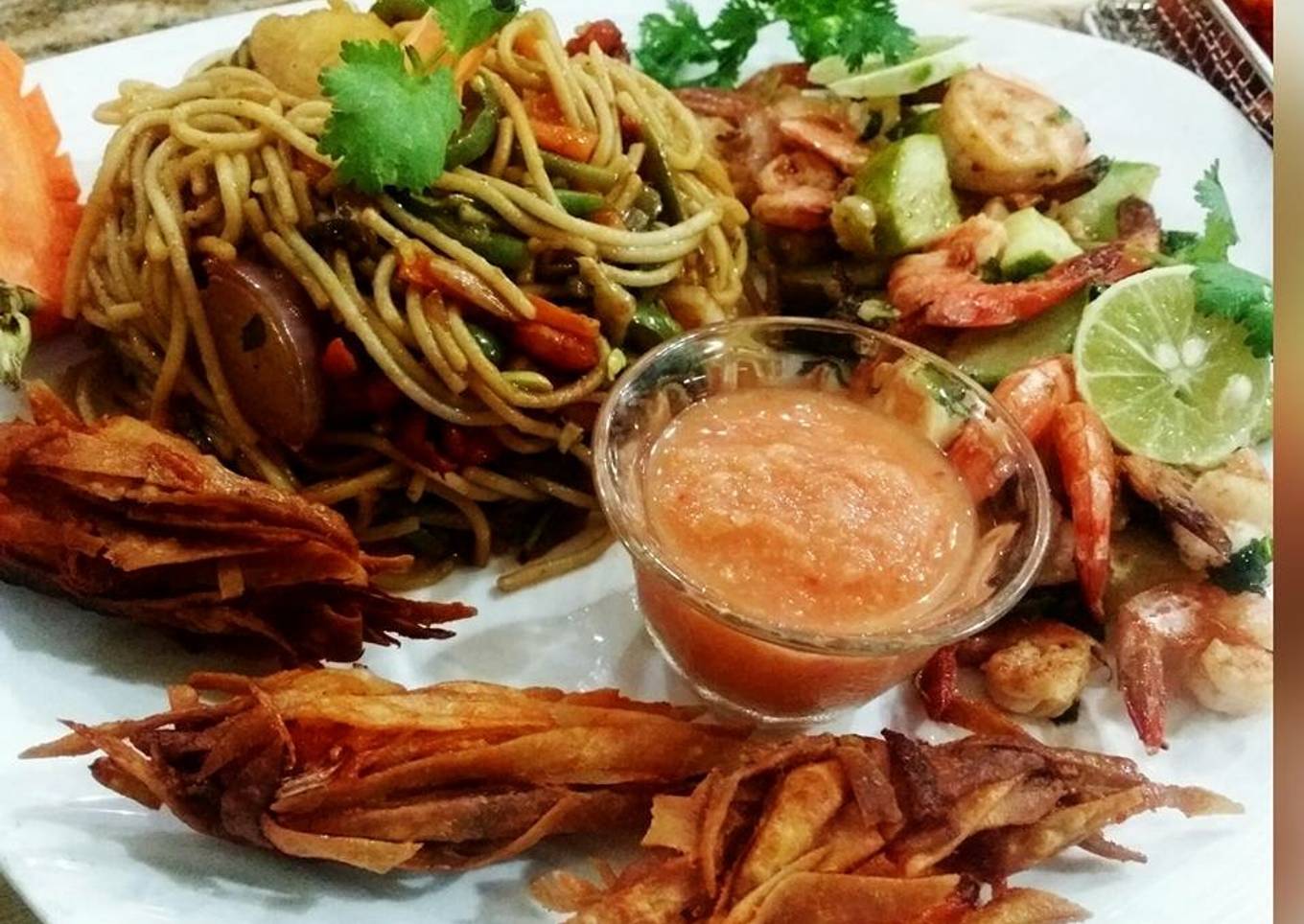 Whosayna’s Veggies Haaka Noodles
