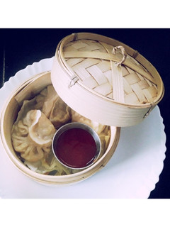 A picture of Veg Momos.