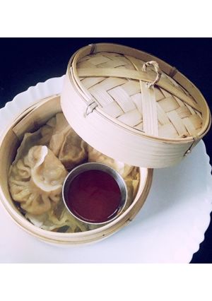 A picture of Veg Momos.