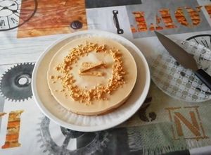 Una foto de Tarta de turrón de Jijona en Mambo