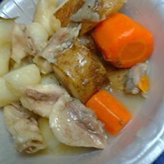 A picture of Turtle stew.