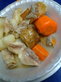 A picture of Turtle stew.