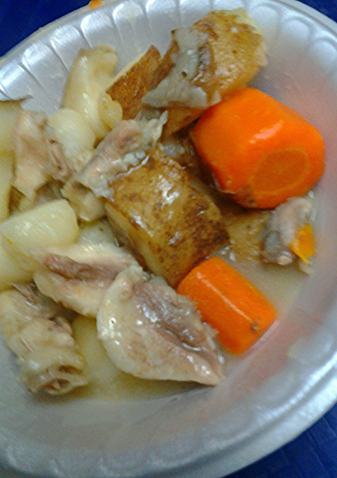 A picture of Turtle stew.