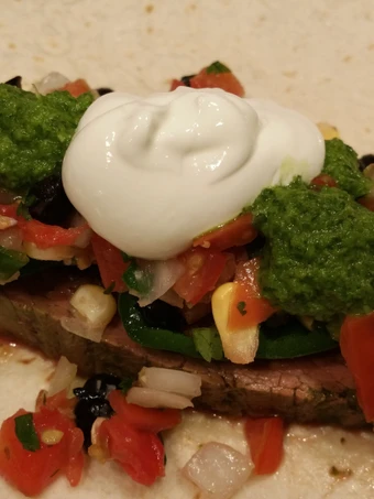 Easy Way Make Cilantro-Lime Flank Steak Fajitas which So Delicious