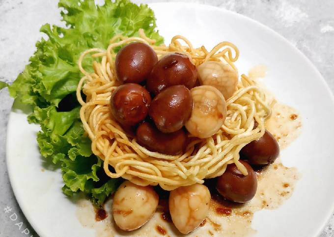 Anti Ribet, Buat PINDANG TELUR PUYUH mie sarang burung Untuk Pemula