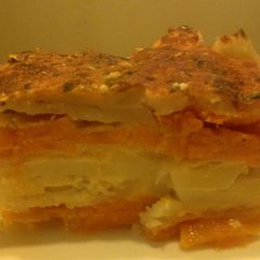 A picture of Layered Potato- Duo Bake.