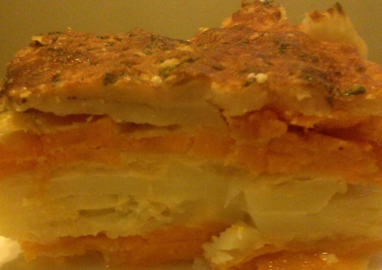 How to Prepare Speedy Layered Potato- Duo Bake