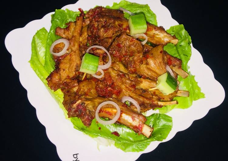 Recipe of Homemade Lamb ribs