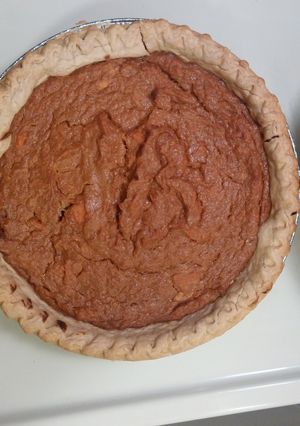 A picture of Southern Sweet Potato Pie.