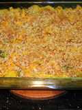 Baked Curry Mac and Cheese with Chicken and Broccoli