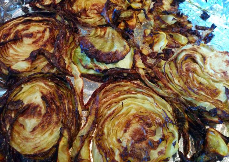 Recipe of Appetizing Oven Roasted Cabbage