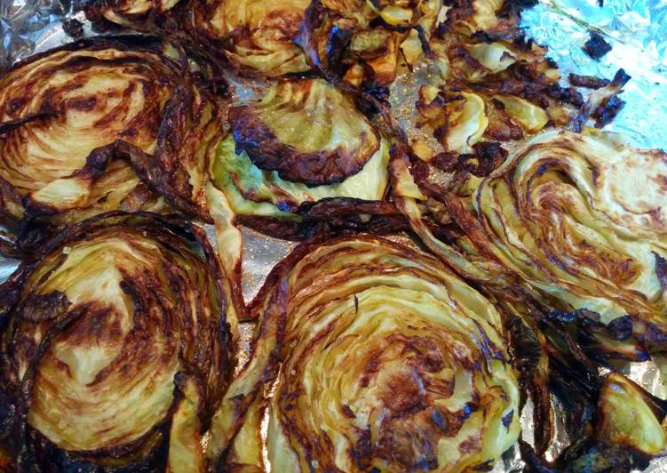 Oven Roasted Cabbage