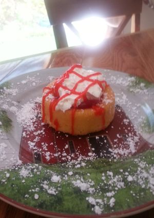 A picture of Semi-Homemade Strawberry Cheesecake Shortcake.