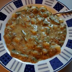 A picture of Hamburger Velveeta Stovetop Caserol.