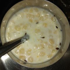 A picture of Boondi Raita.