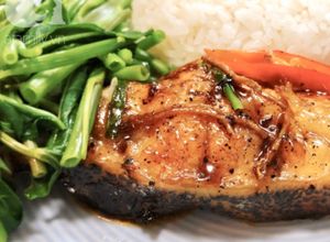 Hình của món Cá Mú Kho Tộ.