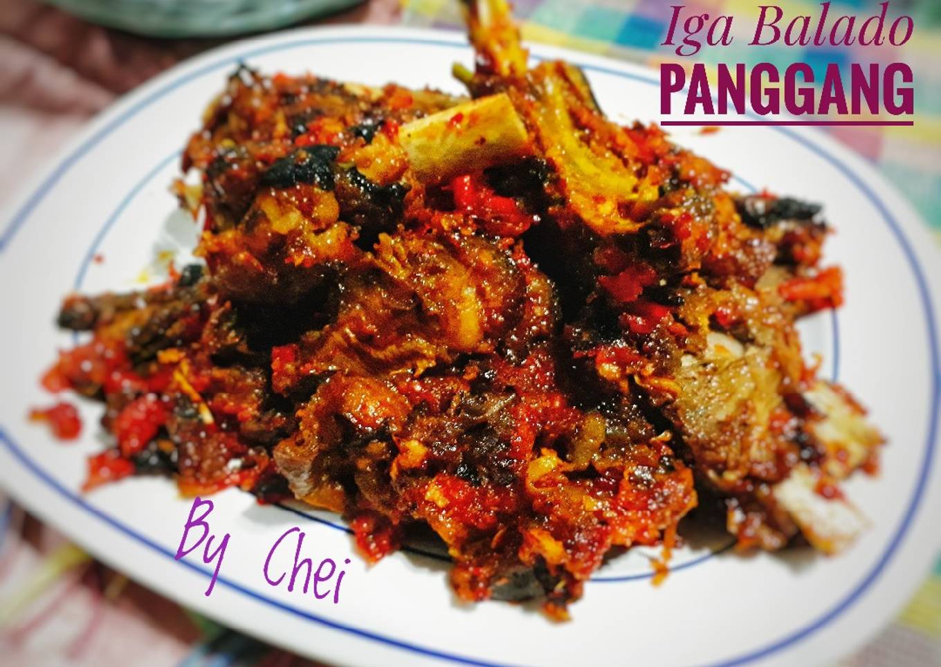 Iga Balado Panggang