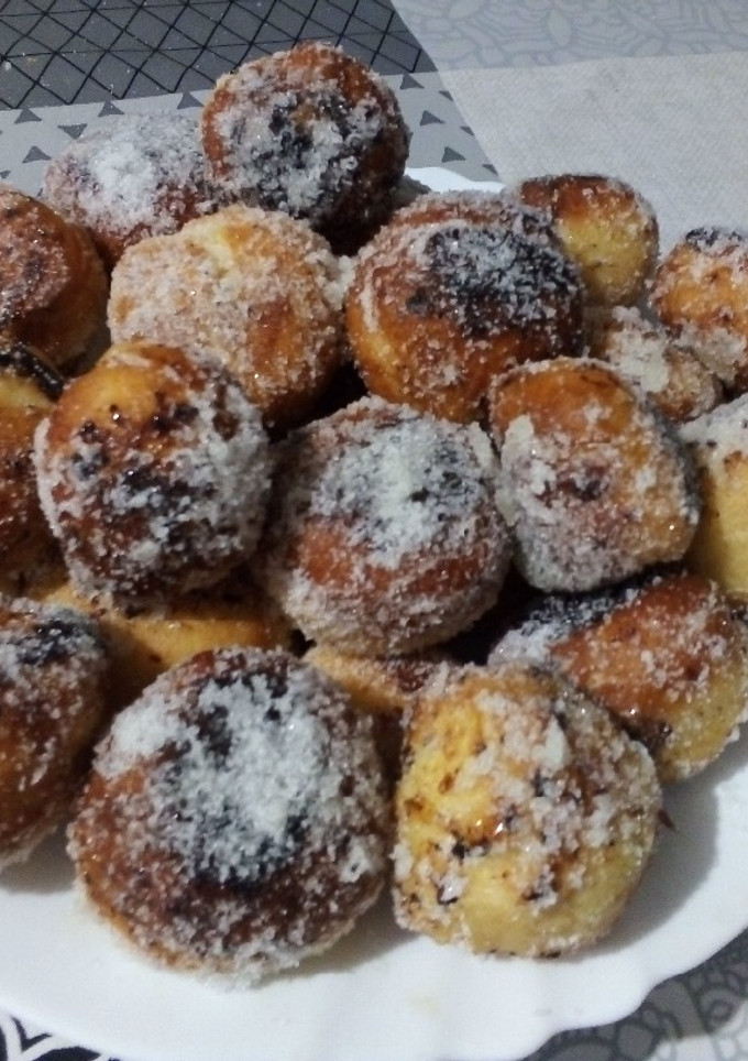 Una foto de Buñuelos rellenos de chocolate