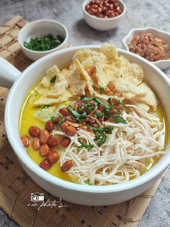 Foto resep Bubur Ayam Kuah Kuning