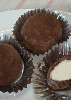 A picture of Easily Made in the Microwave! Tiramisu Daifuku!.