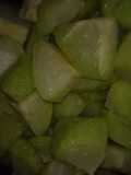 Steamed Chayote with Butter