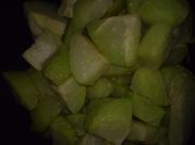 Una foto de chayote al vapor