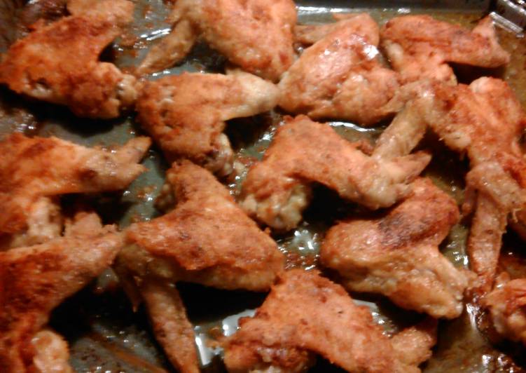 Easiest Way to Make Any-night-of-the-week &#34;fraked&#34; chicken wings