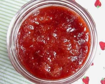 Without Fail Making Recipe Crushed Strawberry Jam Delicious