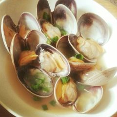 Manila Clams Steamed With Soy Sauce and Butter You May Run Out of Rice A picture of Manila Clams Steamed With Soy Sauce and Butter You May Run Out of Rice.