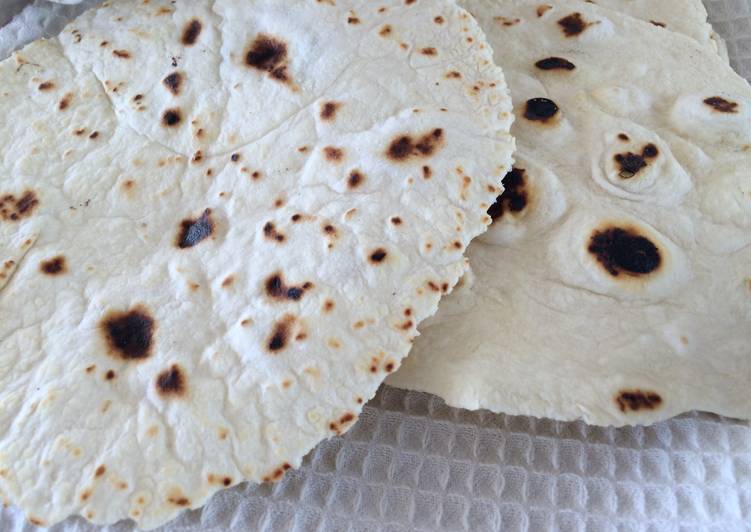 Easiest Way to Homemade Flour Tortillas