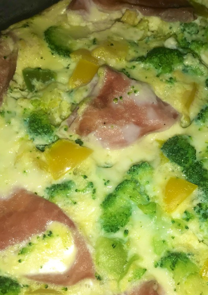 Una foto de Tortilla de huevo en horno