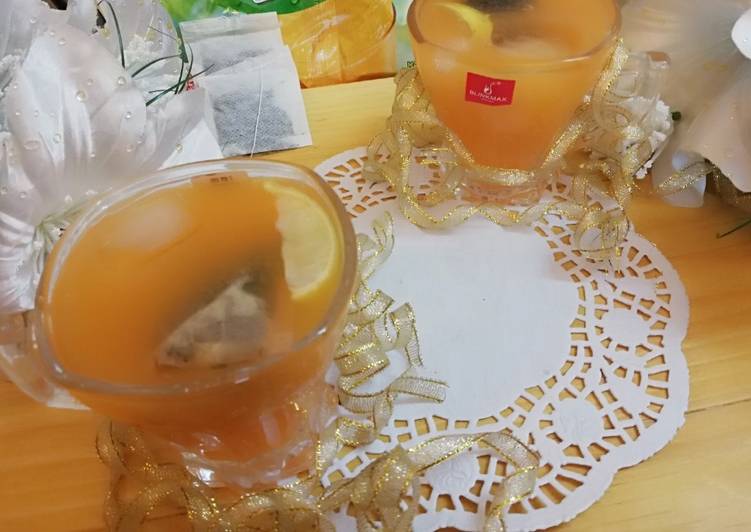 Mango ice tea
