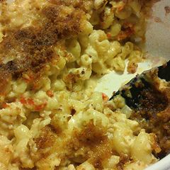 A picture of Not Quite Lobster Cajun Mac N Cheese.