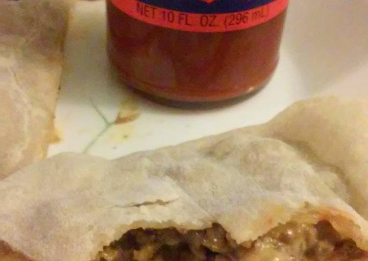 Easiest Way to Prepare Quick Mexican meat pockets